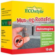 ECOstyle Mus- og Rottefri hulrumsgitter 10 stk.